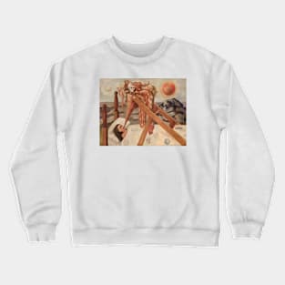 Without Hope by Frida Kahlo Crewneck Sweatshirt